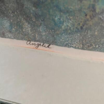 S170 Signed Art by Muriel Angelil & Roy Hiller 