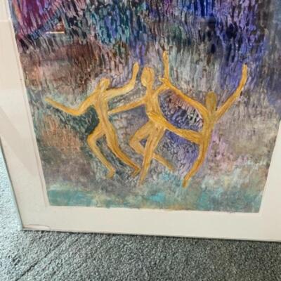 S170 Signed Art by Muriel Angelil & Roy Hiller 