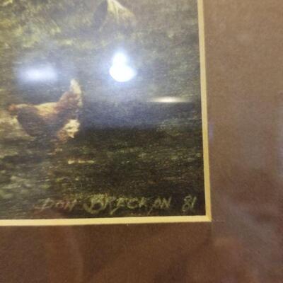 Don Breakon signed prints 