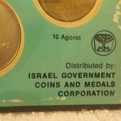 " 1967 Coins of Israel ", Uncirculated by Israeli Goverment.