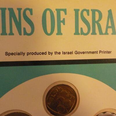 " 1967 Coins of Israel ", Uncirculated by Israeli Goverment.