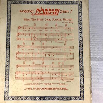 Sheet Music (1907, 1919, 1931)