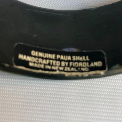 Vintage Fiordland (New Zealand) Paua Shell Bracelet