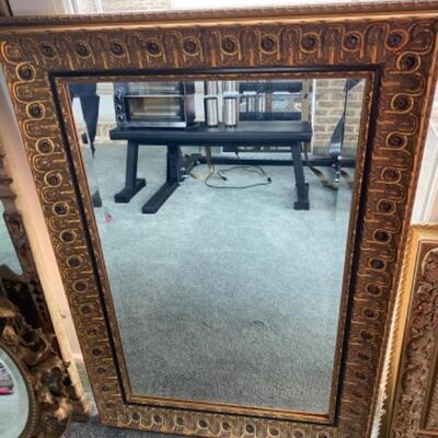 S189 Gold Gilt Style Medallion Mirror 