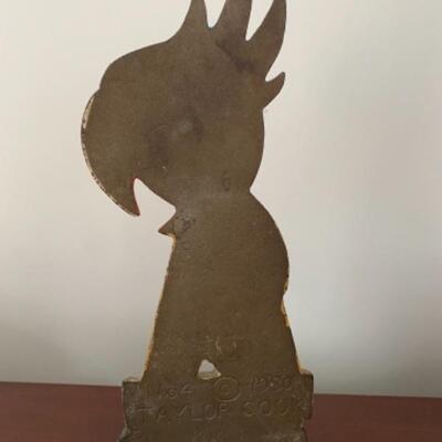 201 Antique No.4 1930 Taylor Cook Cast Iron Door Stop 