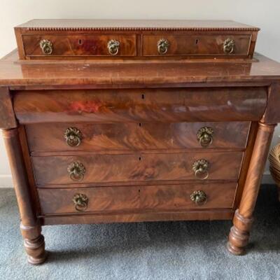 207 Antique Empire Dresser 