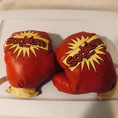 Rock em sock em kid boxing gloves