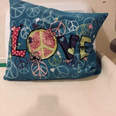 â€œLOVEâ€ Pillow