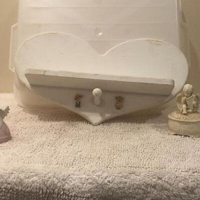 Angel and Knick knack shelf