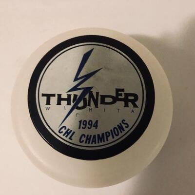 Wichita Thunder 1994 CHL Champions Hockey Puck