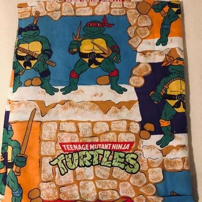 1 yard of vintage TMNT fabric