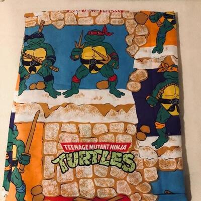 1 yard of vintage TMNT fabric