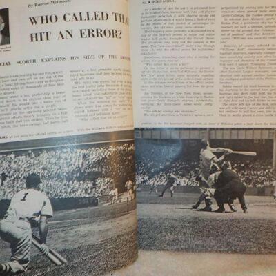 " Original Issue 1950 SPORTS BASEBALL/ Ted Williams & Joe DiMaggio Cover".