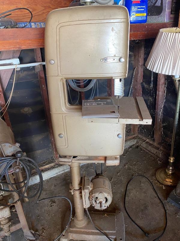 Vintage Craftsman Band Saw 115.19750 on Stand YD0190187
