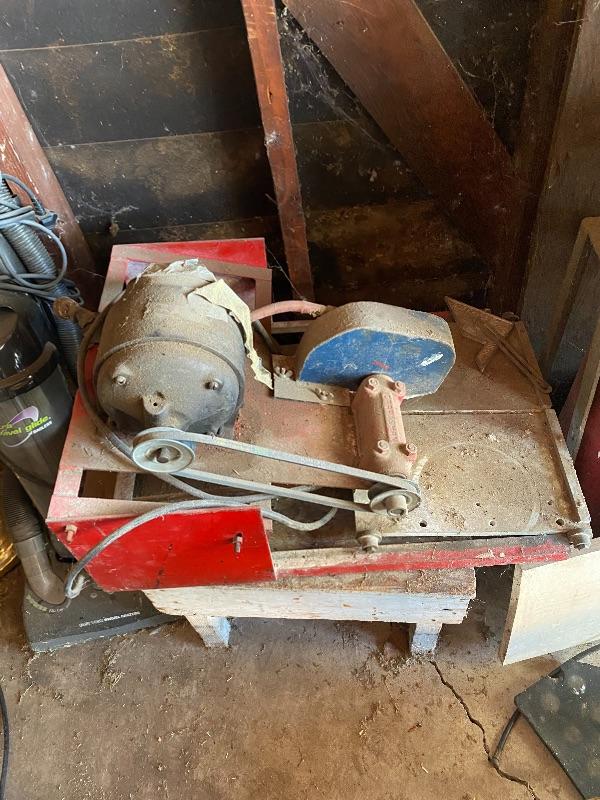 Vintage Craftsman Wet Saw Tile Cutter YD0190188