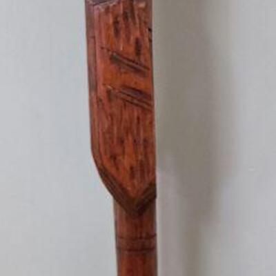 32" Carved wood Don Quixote statue