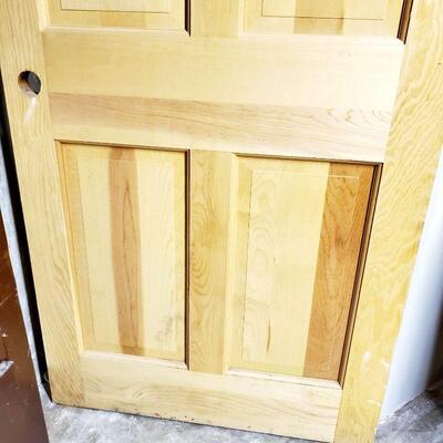 SOLID WOOD DOOR - READY TO USE 80 X 36 