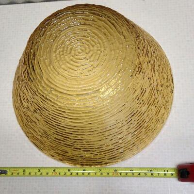 Vtg Anchor Hocking Soreno Glass Gold 