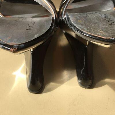 Vintage Charles Jourdan Mules Ladies 7 Shoes N w Box