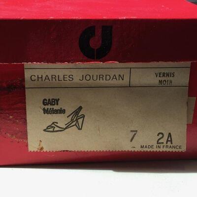 Vintage Charles Jourdan Mules Ladies 7 Shoes N w Box