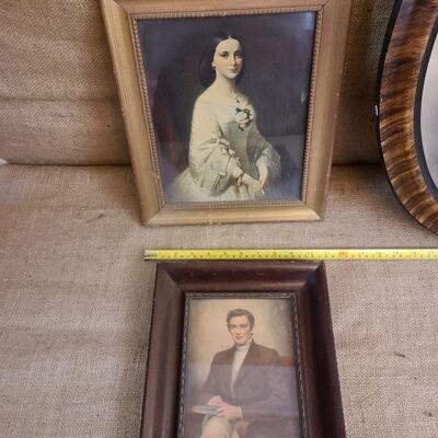 Antique/vintage photos and frames Lot of 6