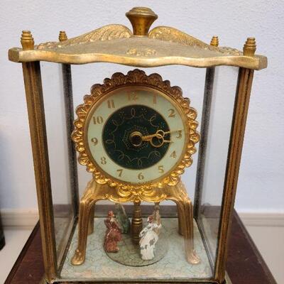 Vintage United clock company with dancers