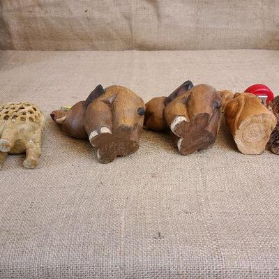 Set of 4 lucky elephants