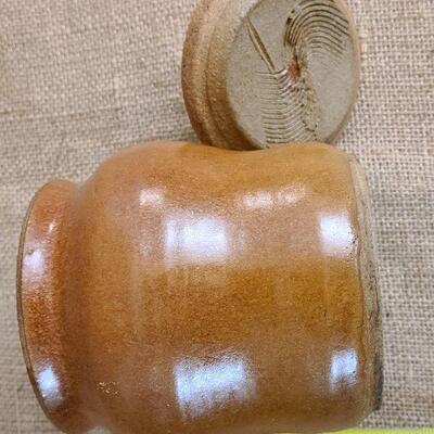 Conroy lidded pot  signed Conroy '78