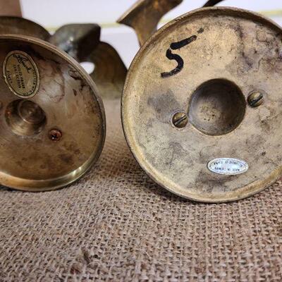 8 pc brass/metal MCM figurines