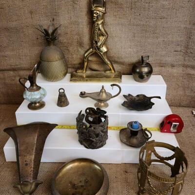 12 piece brass/metals assortment