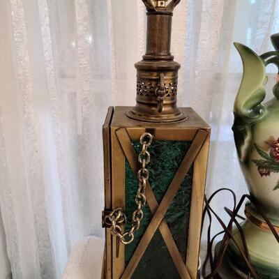 4 vintage table lamps