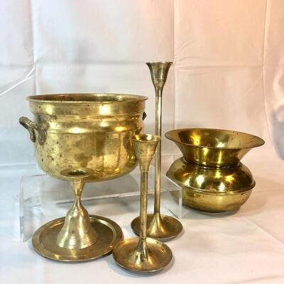 Assorted Brass Decor