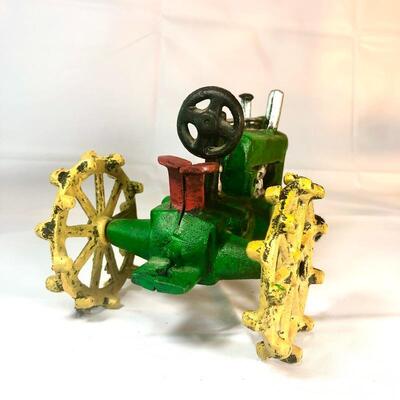 Cast Iron John Deere Tractor Model