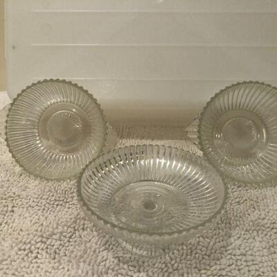 Pressed Glass Depression Glass ware