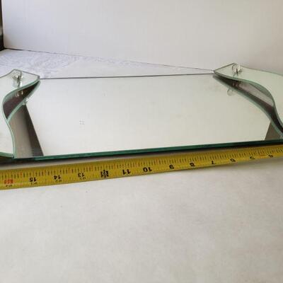 Mirror tray for dresser vintage