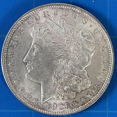 #181  MORGAN Silver Dollar, Circulated 1921