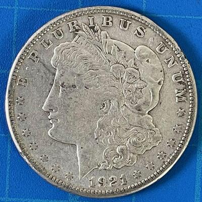 #184  MORGAN Silver Dollar, Circulated 1921