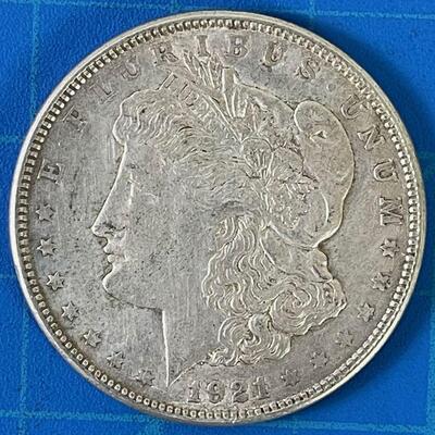 #186  MORGAN Silver Dollar, Circulated 1921