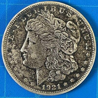 #187  MORGAN Silver Dollar, Circulated 1921