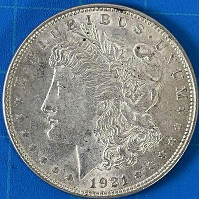 #188  MORGAN Silver Dollar, Circulated 1921