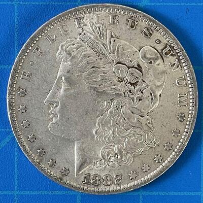 #189.  MORGAN Silver Dollar, Circulated 1882 "O" 