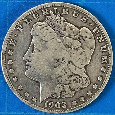 #197  MORGAN Silver Dollar, Circulated 1903 "S"