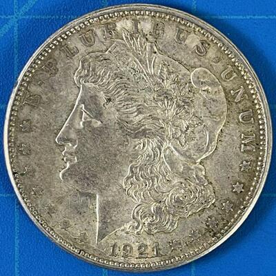 #199  MORGAN Silver Dollar, Circulated 1921
