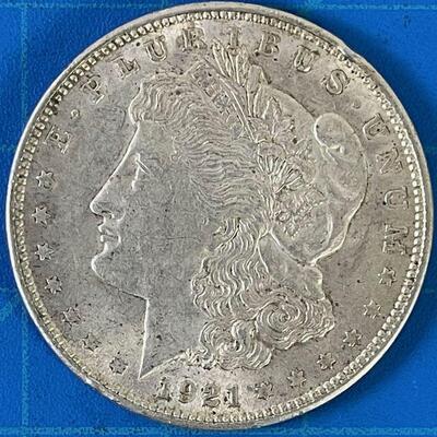 #200  MORGAN Silver Dollar, Circulated 1921