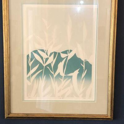 Vintage Lithograph Art Work