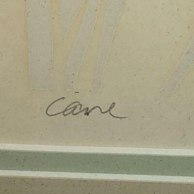 Vintage Lithograph Art Work
