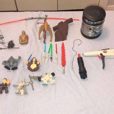 Lot of Star Wars Toys