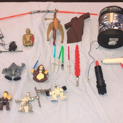 Lot of Star Wars Toys