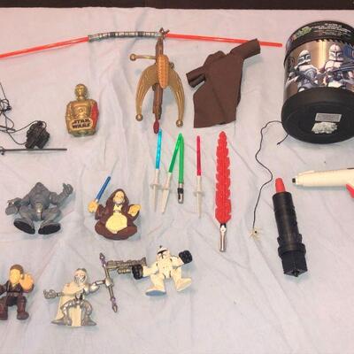 Lot of Star Wars Toys