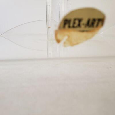 Plex-art vintage acrylic serving dish